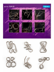 Набор 6 металлических головоломок «Бета» Delfbrick (DLM-55/B)