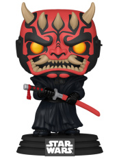 Фигурка Funko POP Star Wars: Star Wars Icons – Darth Maul Bobble-Head (813) (90294) (9,5 см)