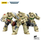 Фигурка Warhammer 40 000 (Вархаммер 40 000) – Тёмные Ангелы (Dark Angels), Терминатор Крыла Смерти (Deathwing Terminator) с силовым кулаком и штурмовой пушкой (JT03141)