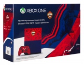 Кастомизированная консоль Xbox One S 500Гб "ЦСКА Красно--армейский" Rainbo RB-XB04(500)