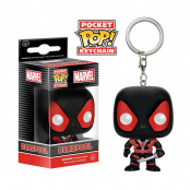 Брелок Funko Pocket POP! Keychain: Marvel: Black Deadpool  7512-PDQ