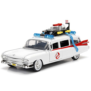 

Модель машинки Hollywood Rides: Ghostbusters – Ecto-1 (99731) (Масштаб 1:24)