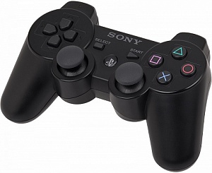 Геймпад беспроводной Dual Shock Black (Не Оригинал) для Sony PS 3 (CECHZC2E) Sony - фото 1