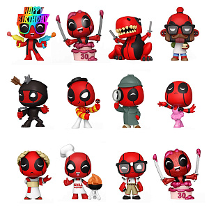 

Фигурка Funko Mystery Minis Marvel: Deadpool 30th Anniversary Mystery (1 шт в ассортименте) (55210)