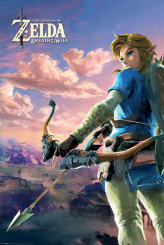 Постер Maxi Pyramid Nintendo – The Legend of Zelda: Breath Of The Wild (Hyrule Scene Landscape) (PP34041)