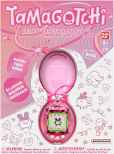 Интерактивная игрушка Bandai: Tamagotchi Original / Тамагочи Ориджинал в розовом чехле [Gen 2]