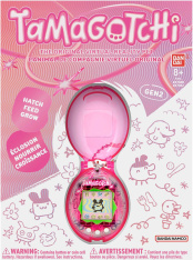 Интерактивная игрушка Bandai: Tamagotchi Original / Тамагочи Ориджинал в розовом чехле [Gen 2]