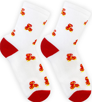 

Носки DC Comics: Pixel – Flash (белые)