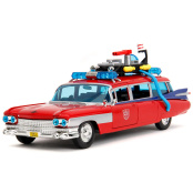 Модель машинки Hollywood Rides: Ghostbusters x Transformers – Cadillac ECTO-1 Optimus Prime 1:24 (34667)