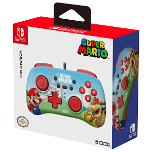 Геймпад Horipad Mini (Super Mario) для консоли Nintendo Switch (NSW-276U)