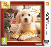 Nintendog's Retriever N. Selects (Nintendo 3DS) (GameReplay)