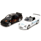Набор моделей машинок Форсаж / Fast & Furious – VW Jetta + Honda S2000 1:32 (35389)