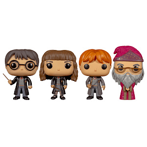 

Фигурка Funko POP Harry Potter - Harry / Hermione / Ron / Dumbledor (Exc) (4PK) (69113)