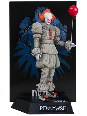 

Фигурка Movie Maniacs It: Welcome To Derry Movie – PVC Statue Pennywise (Gold Label) (41368) (15 см)