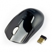 Мышь E-Blue MAYFEK Беспроводная, черная, Red сенсор, 1480 DPI, USB (EMS119BK)(40)