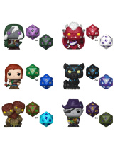 Набор Фигурок Funko Bitty POP: Dungeons & Dragons с кубиками (1 случайный товар) (92205) (2,3 см)