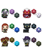 Набор Фигурок Funko Bitty POP: Dungeons & Dragons с кубиками (1 случайный товар) (92205) (2,3 см)