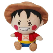 Фигурка плюшевая Sakami Plush: Chibi Luffy (25 см) (SK010363)