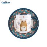 Набор из 3 предметов miHoYo Genshin Impact: Кружка + Блюдце + Коврик [Flavours of the World Series]