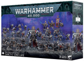 Warhammer 40 000 (Вархаммер 40 000): миниатюры Серых Рыцарей (Grey Knights) – Святой Конклав (Sanctic Conclave), боевой набор, арт. 57-42