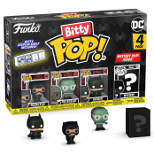 Набор фигурок Funko Bitty POP Batman 85th Anniversary: Selina Kyle + Riddler + Batman + Mystery (3 фигурки + 1 секретная) (4 шт) (81128)