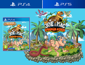 New Joe & Mac: Caveman Ninja - T-Rex Edition (PS4) Microids
