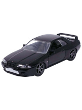 Модель машинки Форсаж / Fast & Furious – Nissan Skyline GT-R R32 Glossy Black 1:32 (35697)