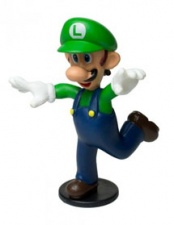 Фигурка Super Mario: Luigi (6см)