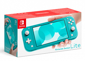 Игровая приставка Nintendo Switch Lite (бирюзовая) Nintendo