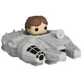 Фигурка Funko Bitty POP Rides Star Wars: Han Solo and The Millenium Falcon (83623)