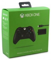 Controller Wireless with Play & Charge Kit Black (Xbox One)