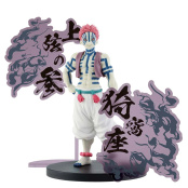 Фигурка-аниме Banpresto: Demon Slayer Kimetsu no Yaiba – Akaza Demon Series Figure (89121) (17 см)