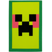 Пиксельный щит 8Бит (зеленый) (54 см.)