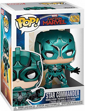 

Фигурка Funko POP Marvel – Captain Marvel: Star Commander